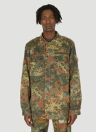 Camo Military Jacket in Green