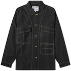 Garbstore Men's Manager Overshirt in Black