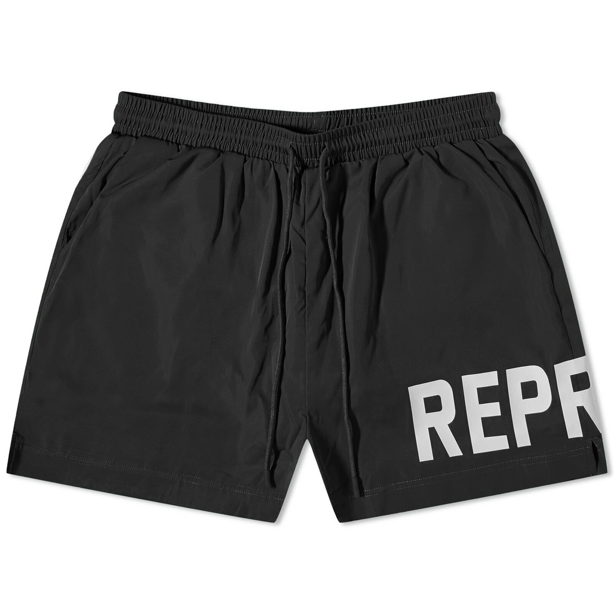Represent Men's Swim Short in Black Represent