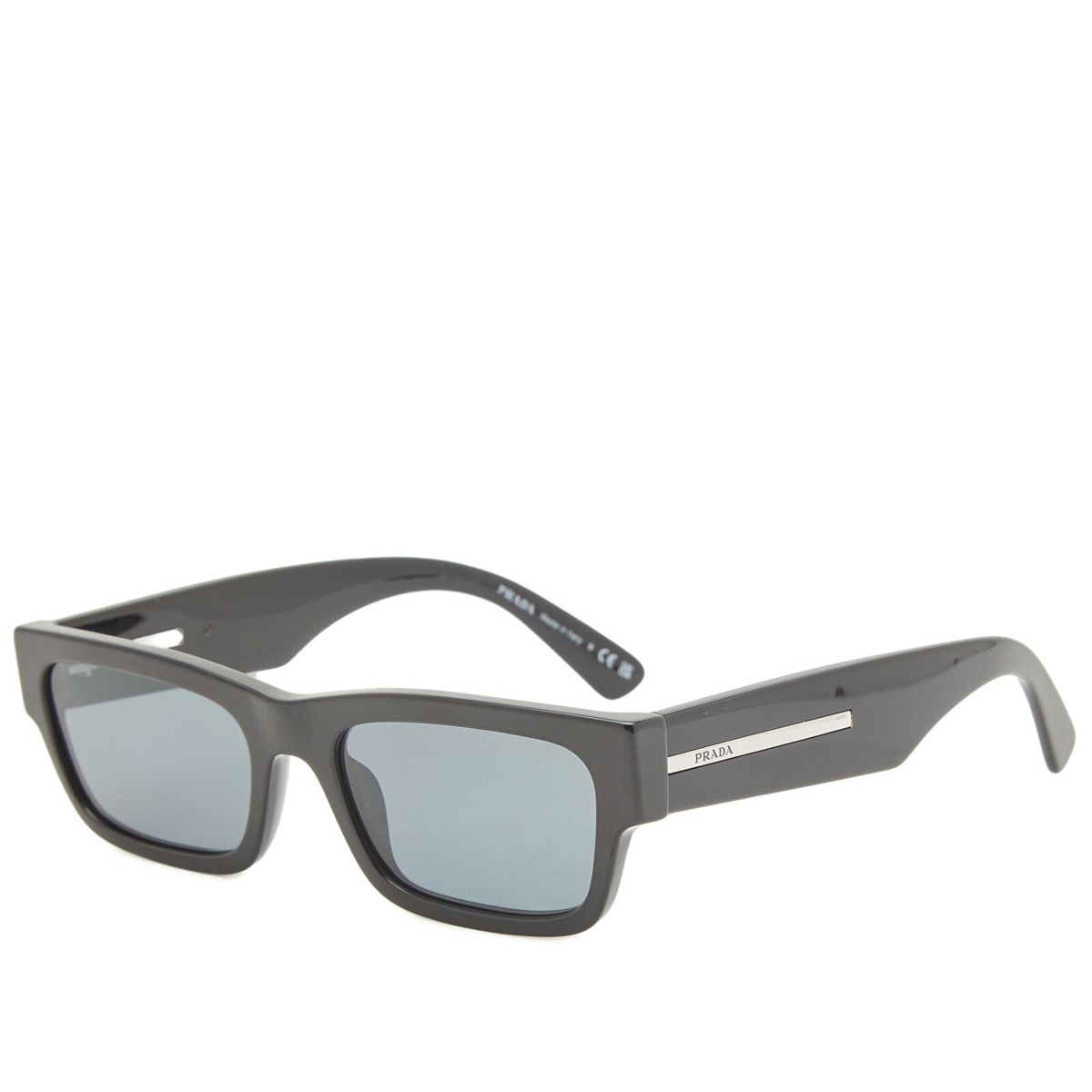 Prada Eyewear Black Mirrored Sunglasses Prada