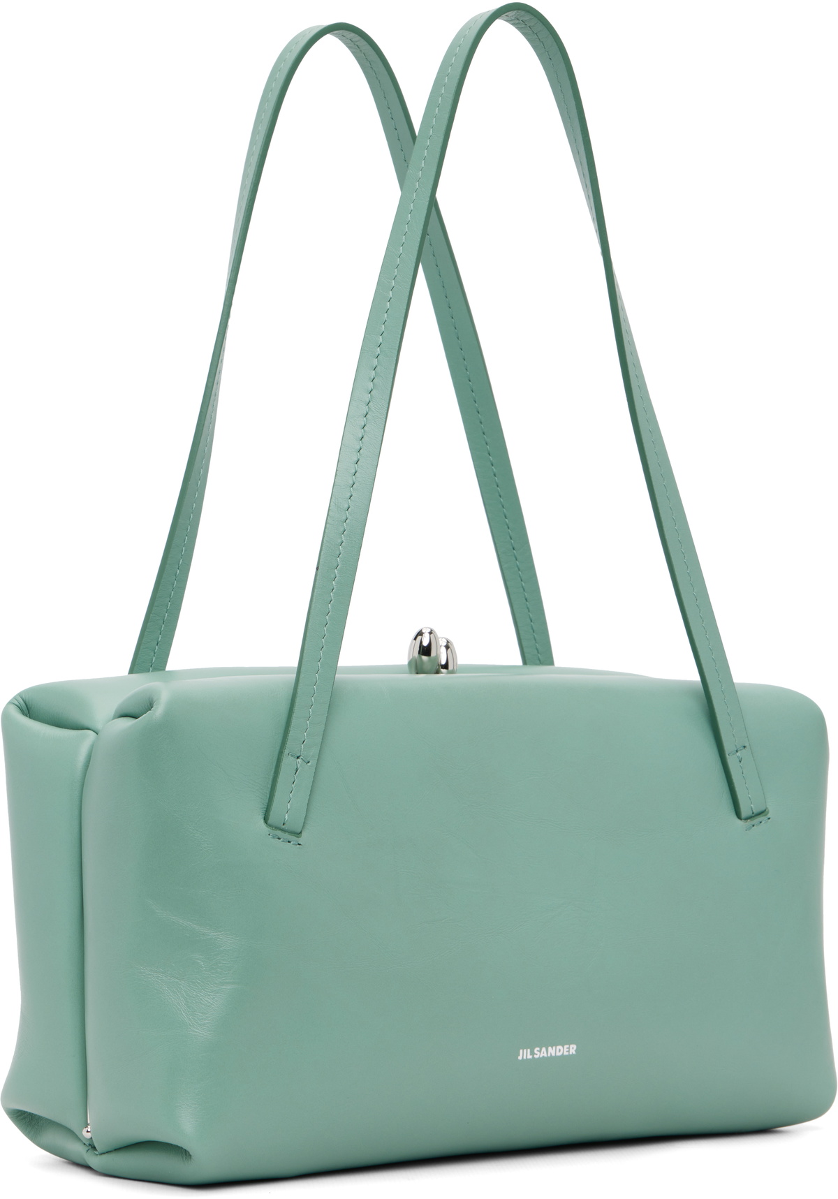 Jil Sander Blue Goji Pillow Small Bag