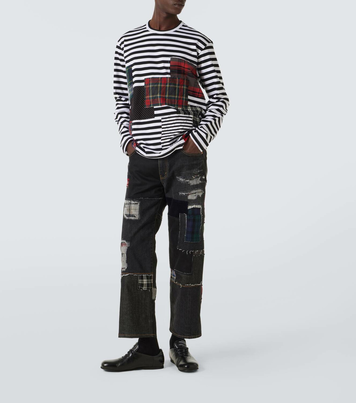Junya Watanabe x Levi's® patchwork top