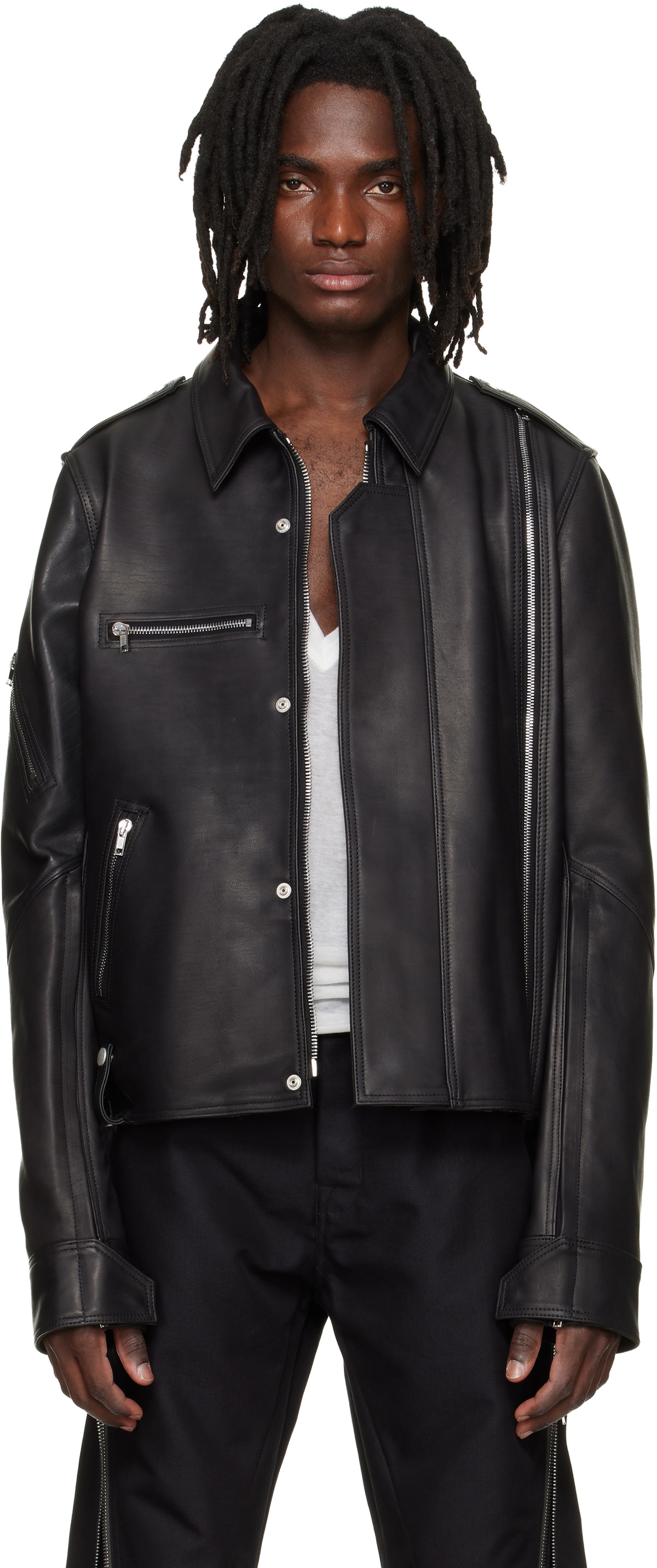 ジャケット・アウター rick owens jumbo tatlin blazer 22aw Rick Owens GETHSEMANE F/W21 JUMBO TATLIN SNAP FRONT COVER WITH