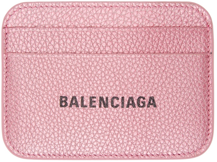 Photo: Balenciaga Pink Cash Card Holder