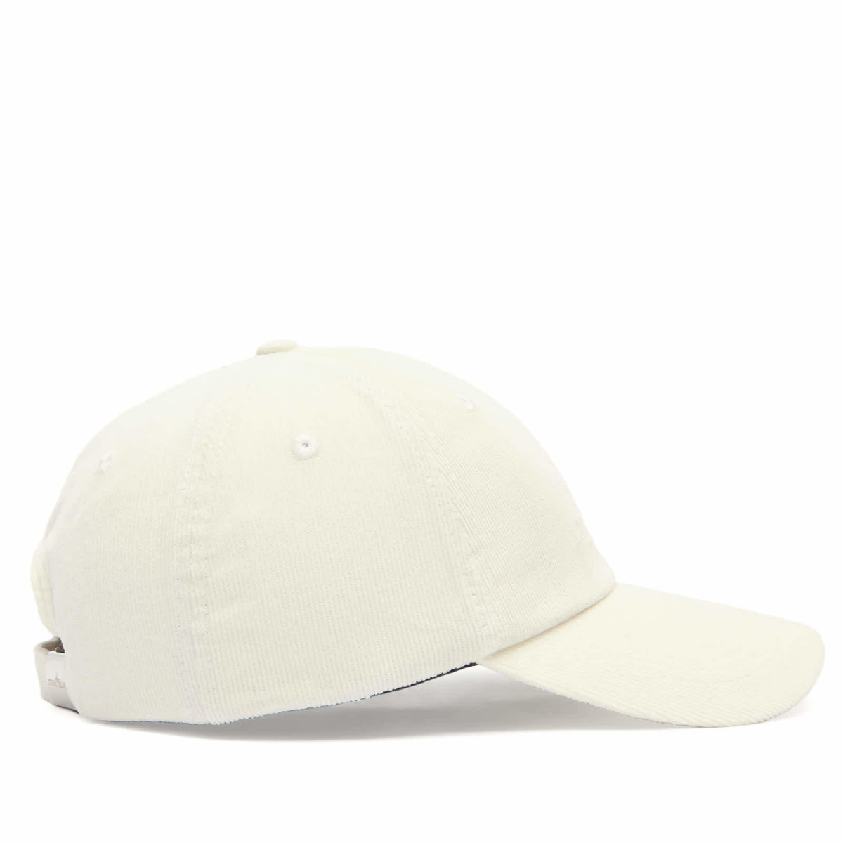 Stone Island Men's Corduroy Cap in Ivory Stone Island
