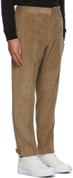 Ermenegildo Zegna Brown Cashco Trousers