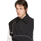 Boramy Viguier Black Panelled Vest