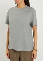 Rohe Crew-neck Cotton T-shirt Grey