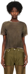 NotSoNormal Brown Micro T-Shirt