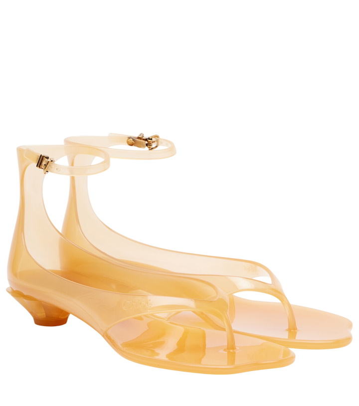 Photo: Chloé Chloé Jelly thong sandals
