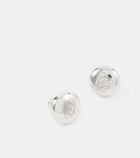 Loewe Anagram Pebble sterling silver stud earrings