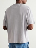 Corridor - Garment-Dyed Cotton-Jersey T-Shirt - Gray