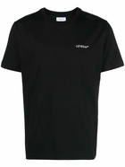 OFF-WHITE - Cotton T-shirt With Logo