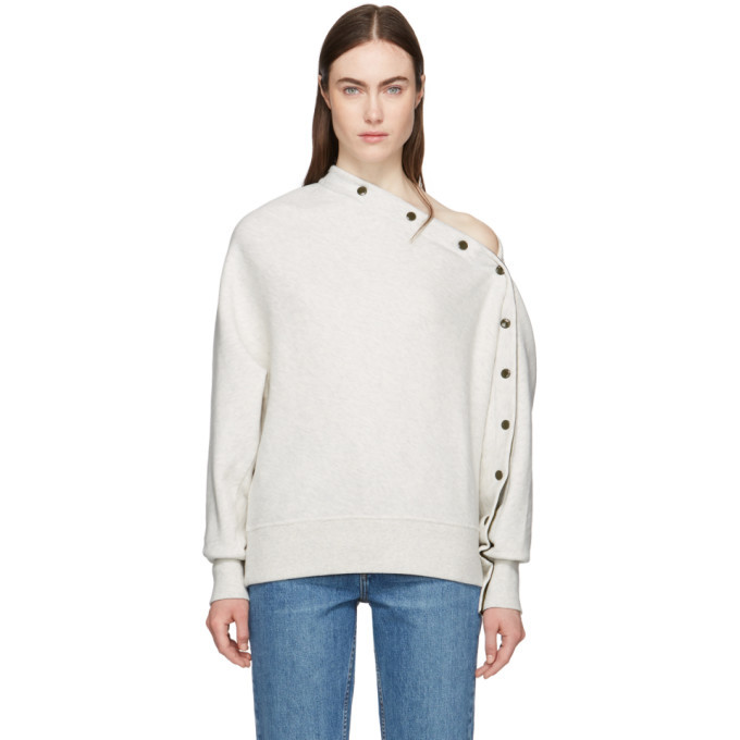 Rag and bone hot sale snap sweatshirt