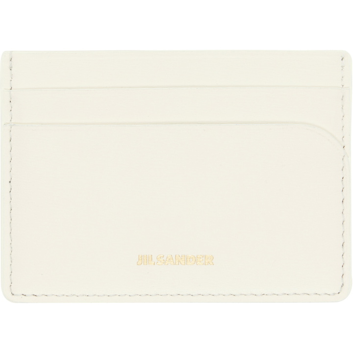 Photo: Jil Sander Off-White Curve Card Holder