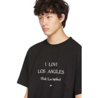 424 Black I Love Los Angeles T-Shirt