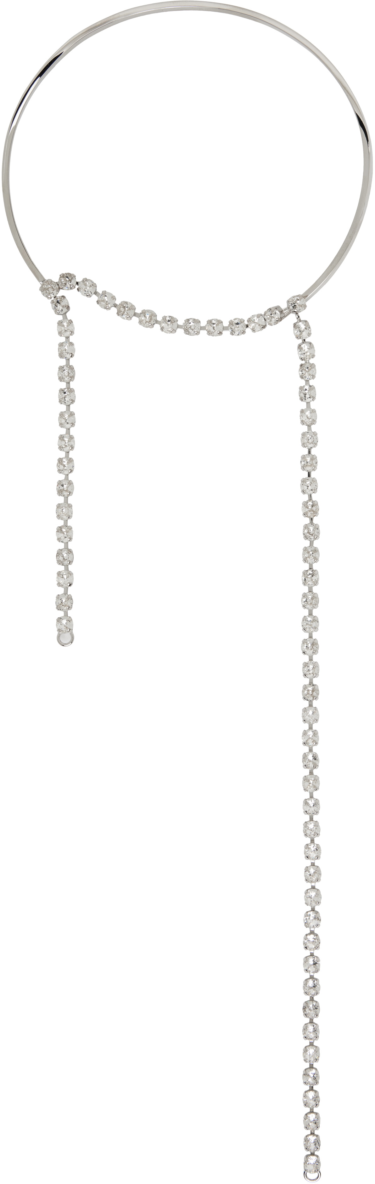 MM6 Maison Margiela Collana Strass Necklace
