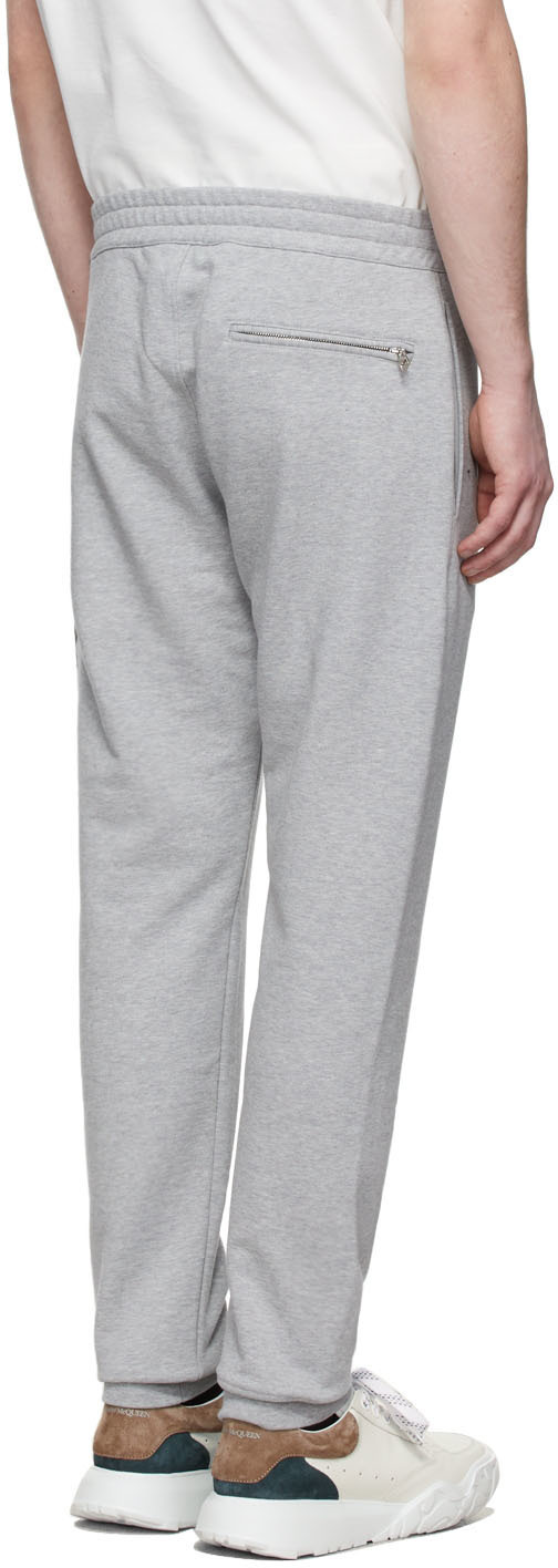 Alexander McQueen Grey Graffiti Joggers