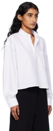 A.P.C. White Sophia Button Down Shirt