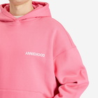 ANNIE HOOD Men's Logo Hoodie in Pink