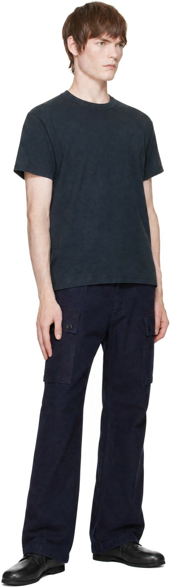 Nudie Jeans Navy Loud Larry Trousers