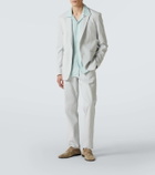 Orlebar Brown Garret cotton-blend seersucker blazer