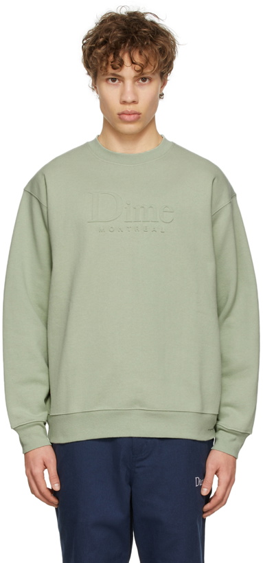 Photo: Dime Green Classic Sweatshirt