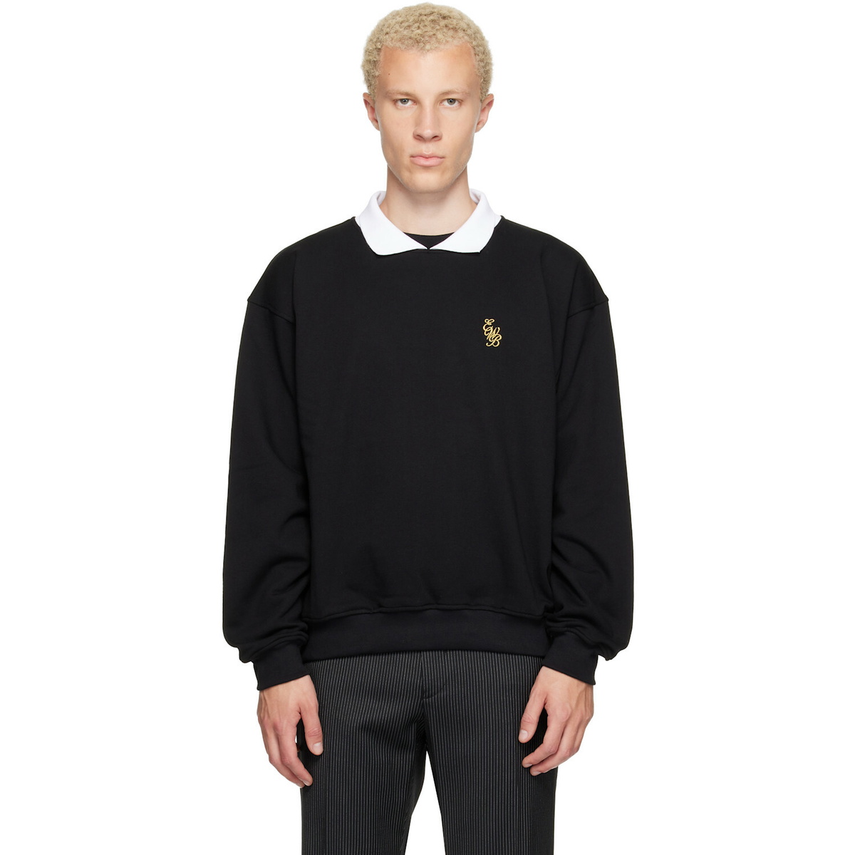 Ernest W. Baker Black Golf Sweatshirt