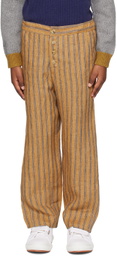 Caramel Kids Brown Erodium Trousers
