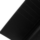 Saint Laurent Men's Grain Leather Continental Wallet in Black