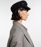 Isabel Marant - Evie virgin wool baker boy hat