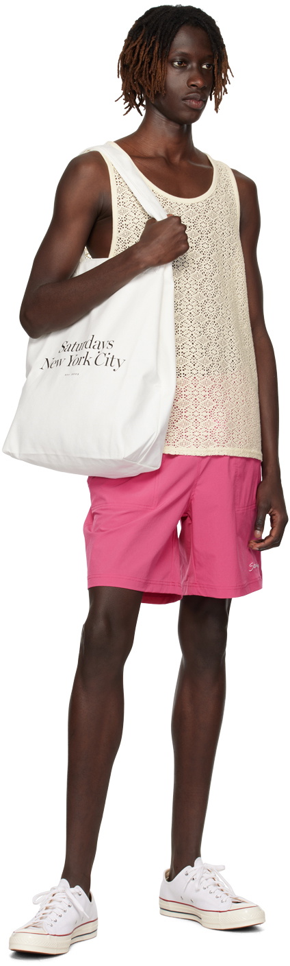 Saturdays NYC Off-White Gabriel Tank Top