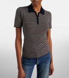 Nili Lotan Gemmatta striped cotton polo shirt