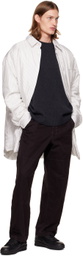 Joseph Gray Soft Wool Sweater