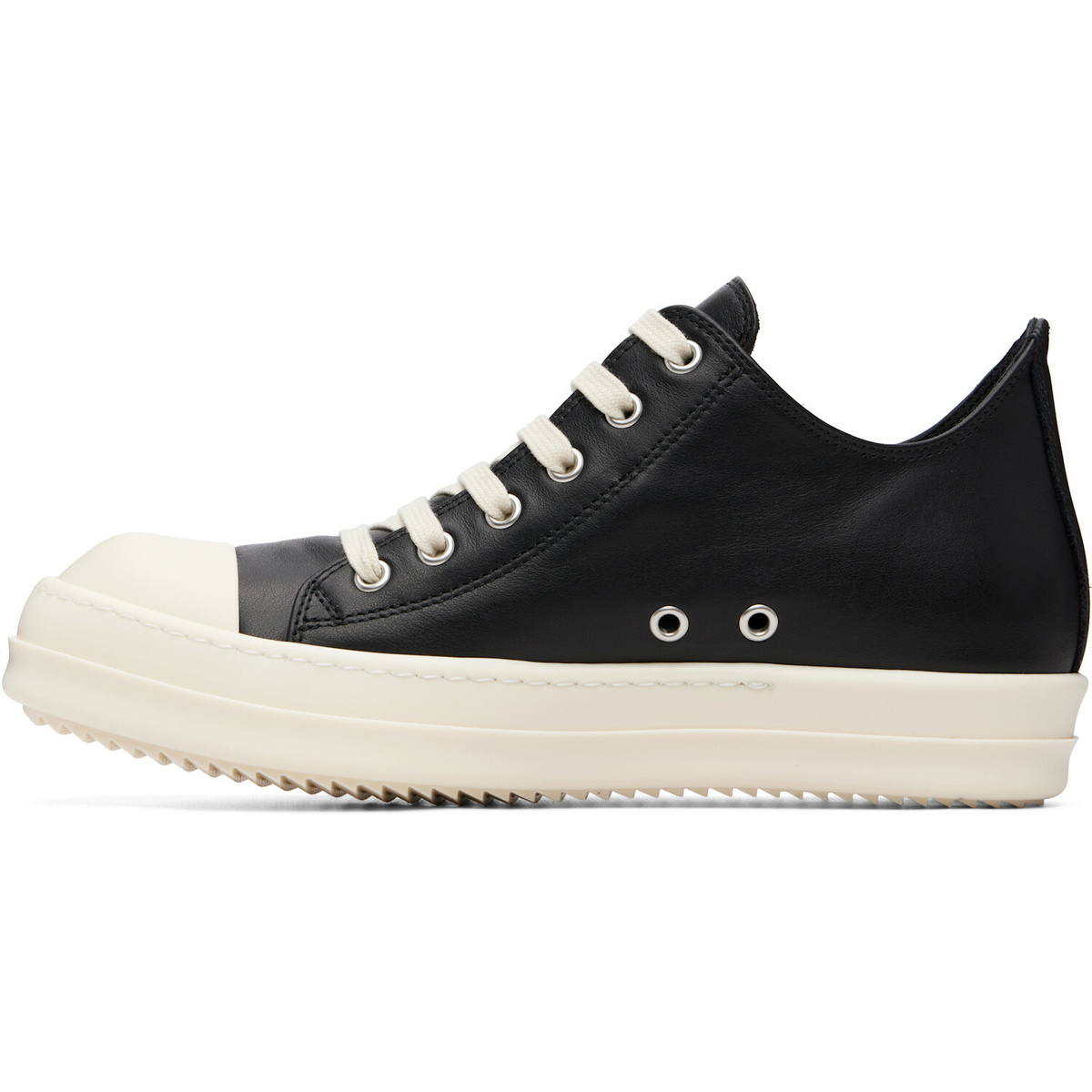 Rick Owens Black Tower Low Sneaks Sneakers