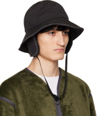 Barbour Black and wander Edition Ear Flap Bucket Hat