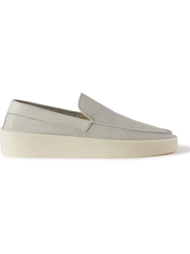 Photo: Fear of God - Leather Loafers - Gray