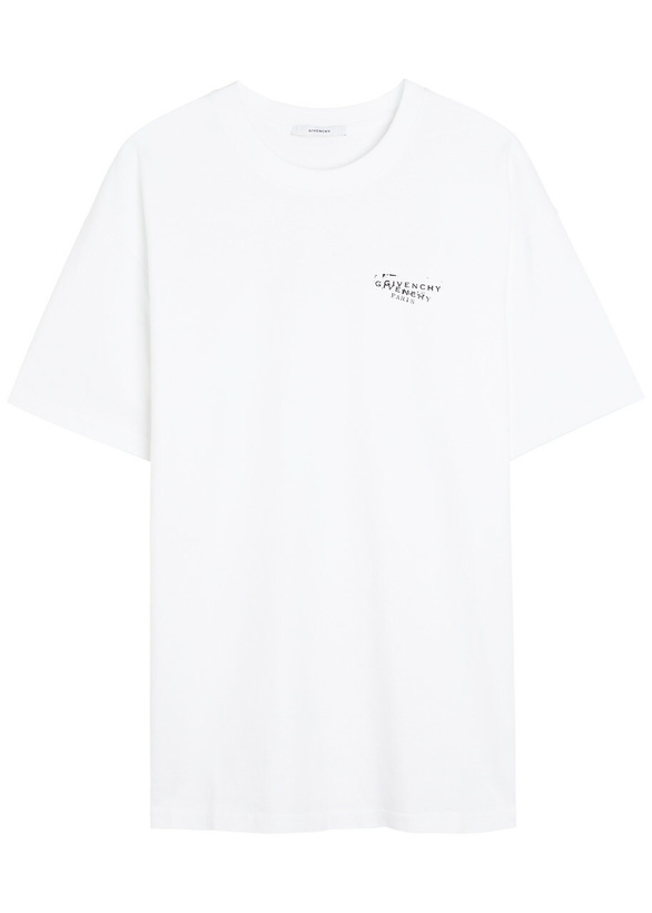 Photo: Givenchy Logo-print Cotton T-shirt White