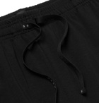 HUGO BOSS - Logo-Embroidered Stretch-Cotton Jersey Pyjama Shorts - Black