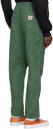 Carhartt Work In Progress Green Flint Trousers