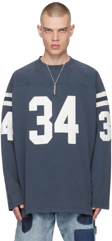 Photo: AMBUSH Navy Football L-S T-shirt
