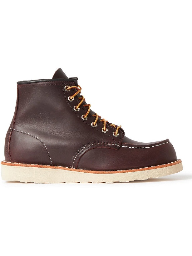 Photo: Red Wing Shoes - Classic Moc Leather Boots - Brown