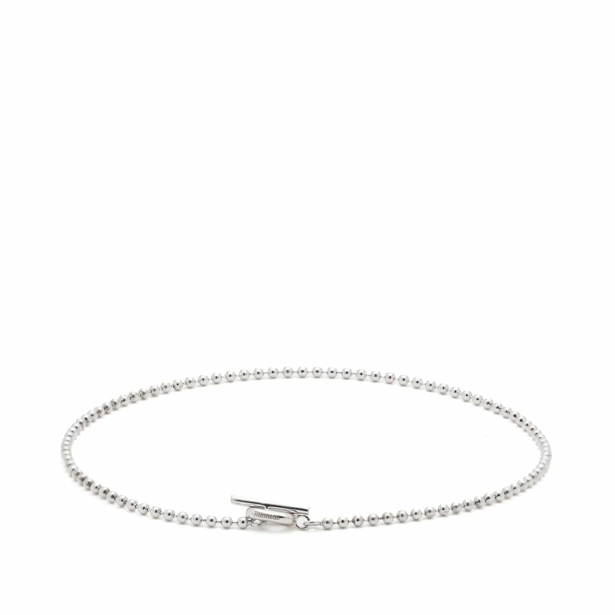 Miansai - Zane Silver Onyx Bracelet - Black Miansai