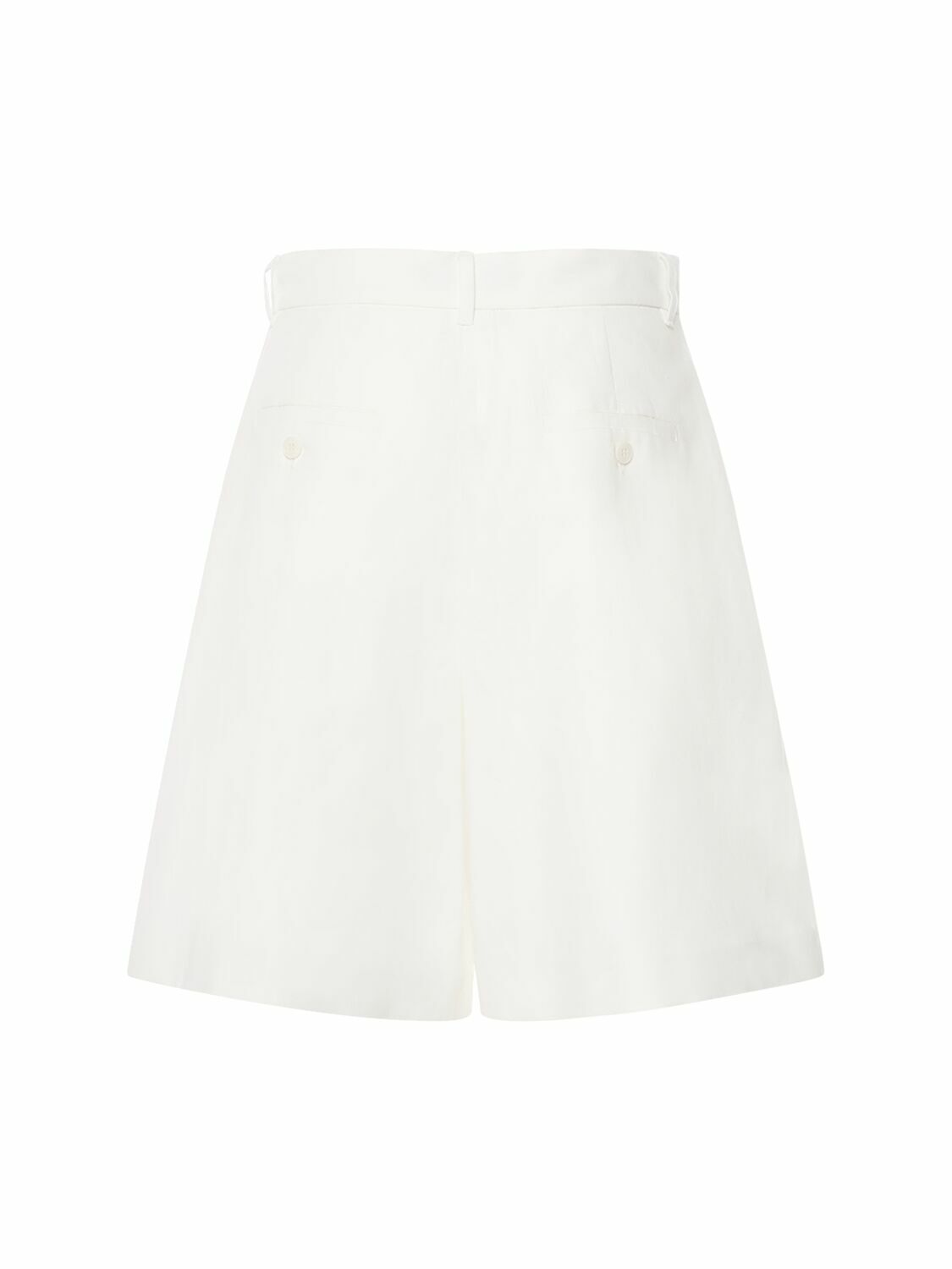 ◆Weekend Max Mara◆エクバ コットン リネンキャンバスショーツ 350428602_1.jpg