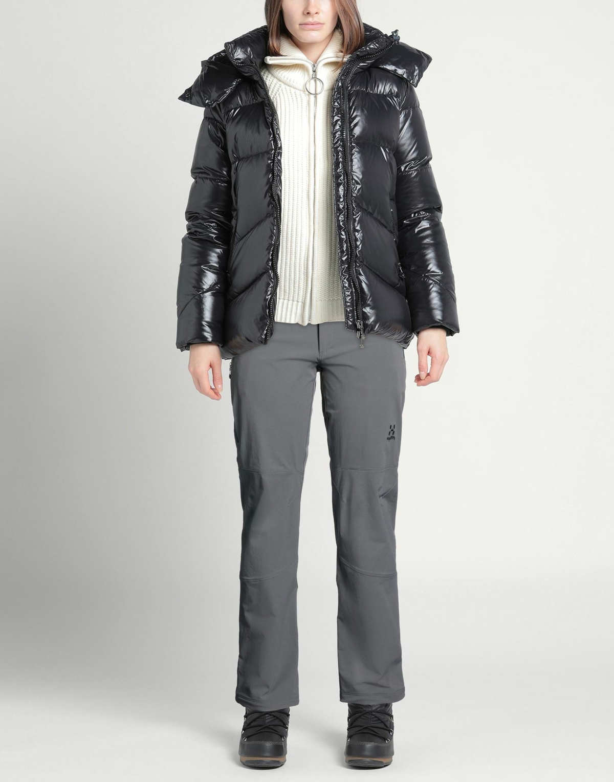 Haglöfs Womens Pants Charcoal