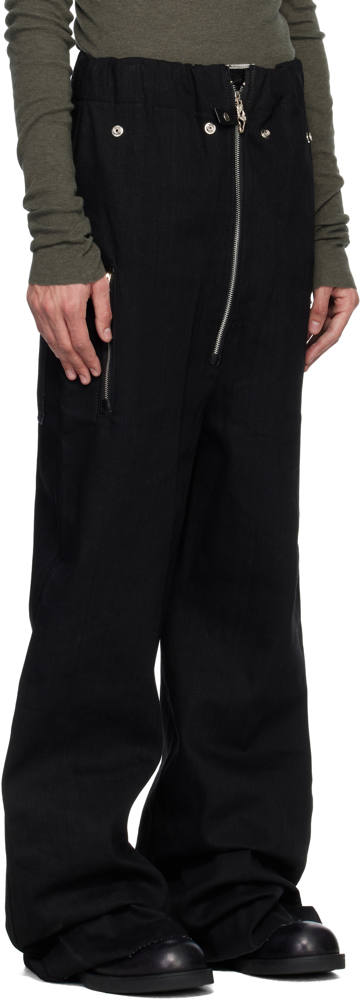 Swampgod Black Palombaro Bottom Trousers