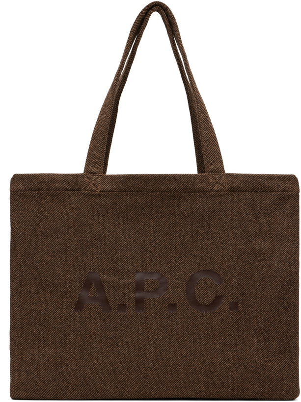 Photo: A.P.C. Brown Diane Shopping Tote