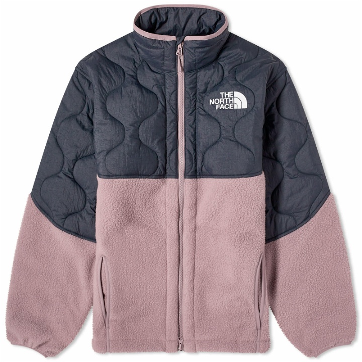 Photo: The North Face Men's Black Series Vintage Fleece Jacket in Fawn Grey