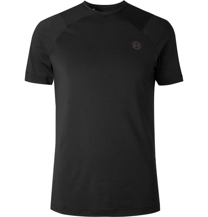 Photo: Under Armour - UA HeatGear Rush Stretch Tech-Jersey T-Shirt - Black