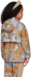 Burberry Kids Beige Monogram Jacket